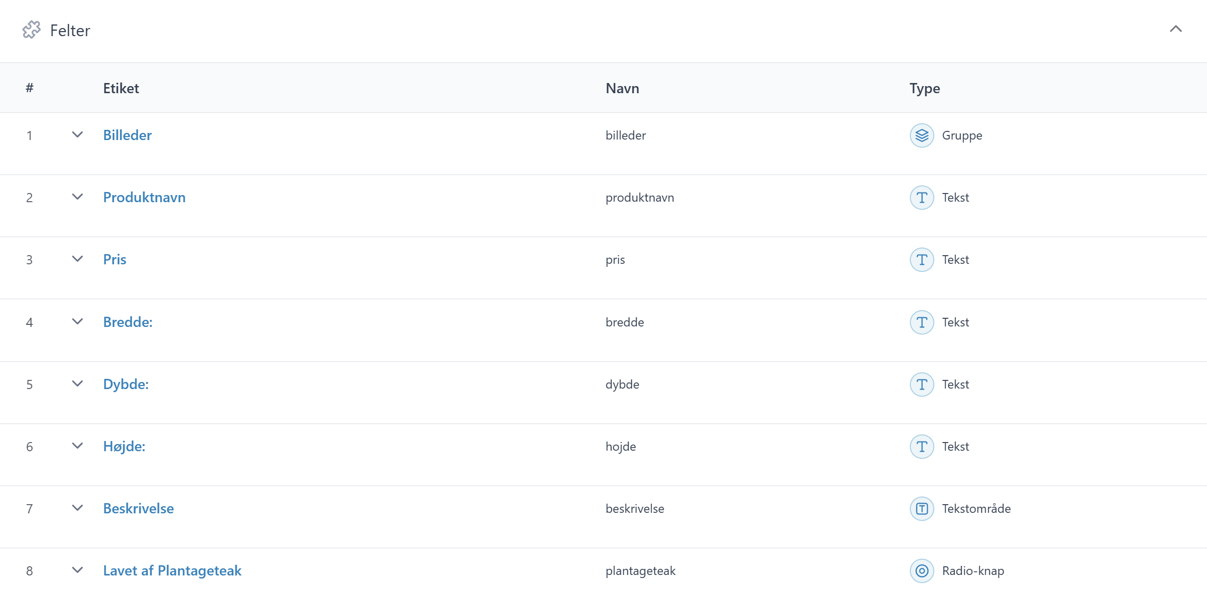 WordPress opsætning