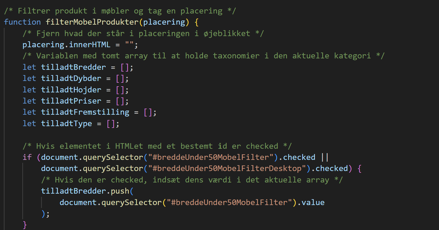 Filtrering
